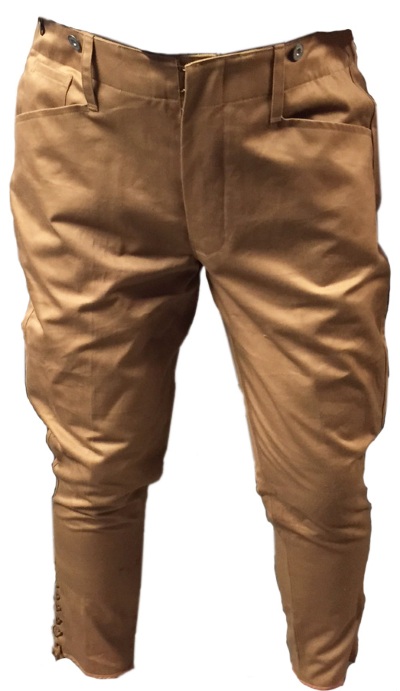 US 1902 Pattern Khaki Cotton Breeches
