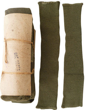 Australian khaki wool hose tops (Bundle of 12)