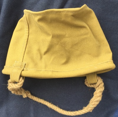 British or Commonwealth Khaki Canvas Water Bucket for Cavalry