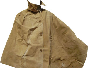 British Army WWII Khaki Rain Cape (Original)