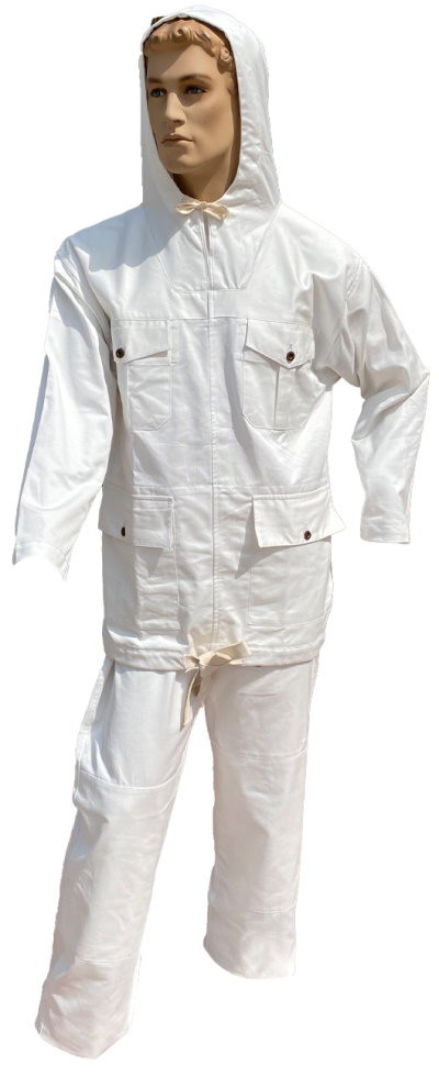 British Snow Camo White Oversmock and Trousers (Package)