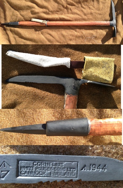 UK WWII Mountain Troop Ice Axe