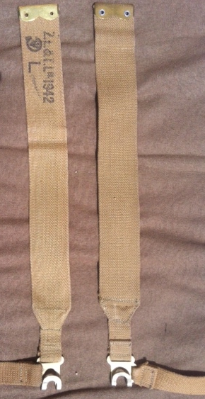 UK P-37 L-straps (Haversack Shoulder Strap)