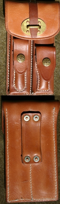 Dutch KNIL Colonial Forces Luger magazine Pouch