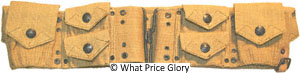 US Mills M1909 Mounted Cartridge Belt