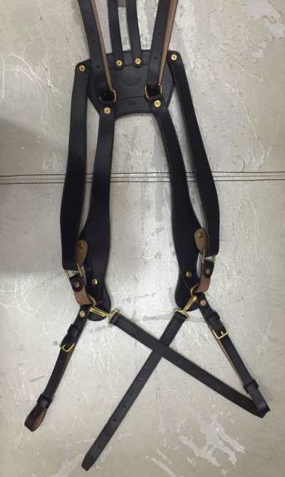 US M1874 Leather Palmer Braces for Infantry Equipment