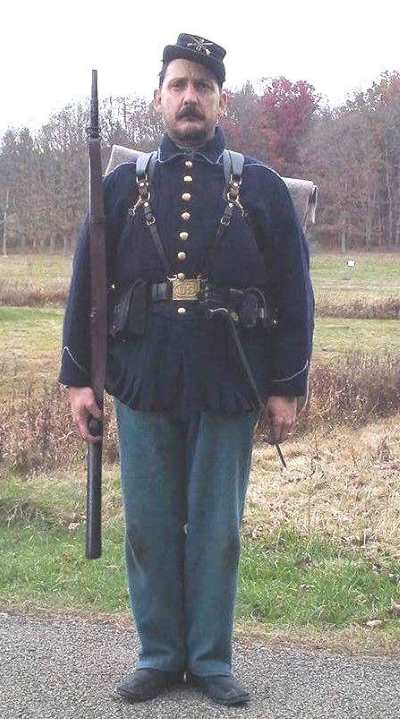 US M1874 Leather Palmer Braces for Infantry Equipment