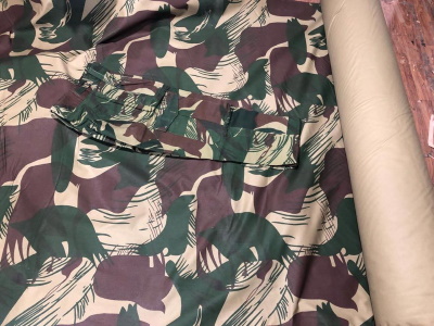 Rhodesian Pattern Camouflage Fabric