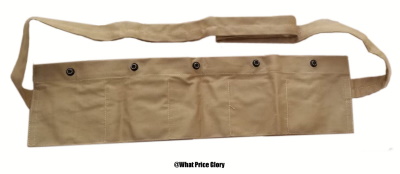 UK British Khaki Cloth Enfield Bandolier