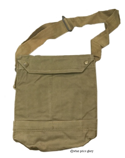 UK Mk VI Early War Respirator Bag and Indiana Jones Bag