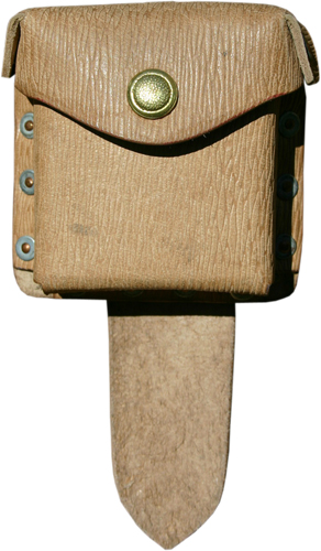 UK P39 Leather Pistol Ammunition Pouch