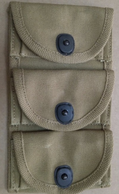 US 3-pocket pouch for .45 Revolvers