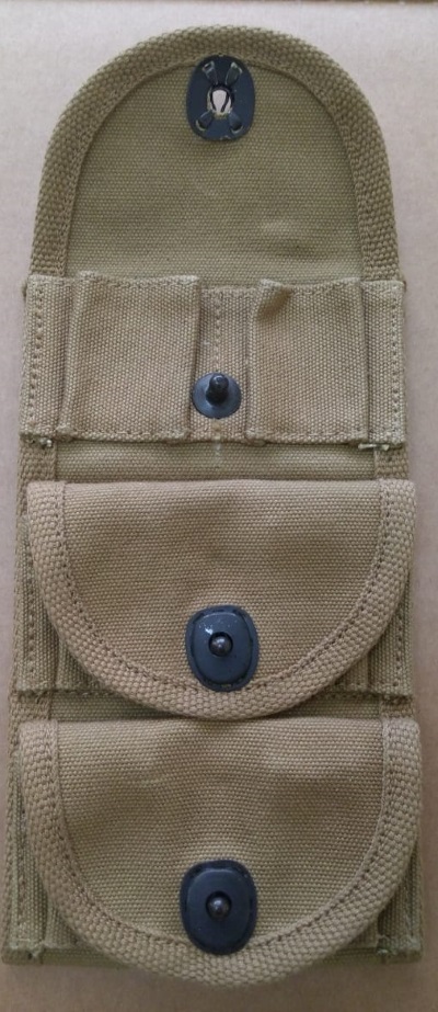 US 3-pocket pouch for .45 Revolvers