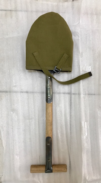 US M1910 Entrenching Tool Carrier for T-handle Shovel in Pea Green
