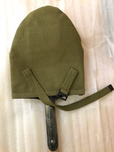 US M1910 Entrenching Tool Carrier for T-handle Shovel in Pea Green