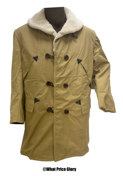 US M1916 Officer"s Mackinaw with Shearling Lining