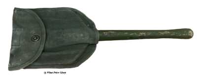 US M43 Folding Entrenching Tool and Carrier