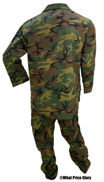US Vietnam era ERDL Camouflage Jacket and Trousers