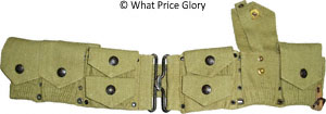 US M1910 Mills Mounted Cartridge Belt