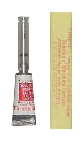 US Morphine syrette (FOR US CUSTOMERS ONLY)