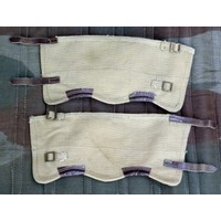 British WWII dated Gaiters