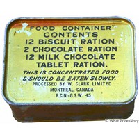 UK Canadian Emergency Ration Tin (Original)
