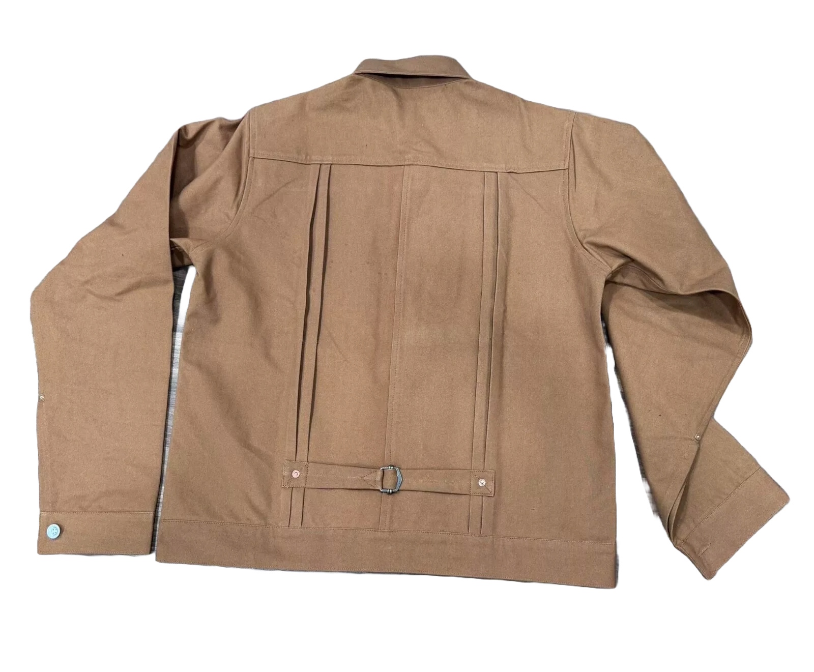 Vintage Brown Cotton Canvas Jacket 1878 Pattern